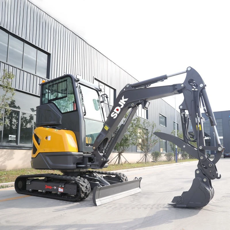 Factory Price 3.5 Ton Mini Excavators Micro Digger Small Bagger Cheapest Mini Excavator 1 Ton 2 Ton Hydraulic Farm Used Mini Excavator Machine manufacturers